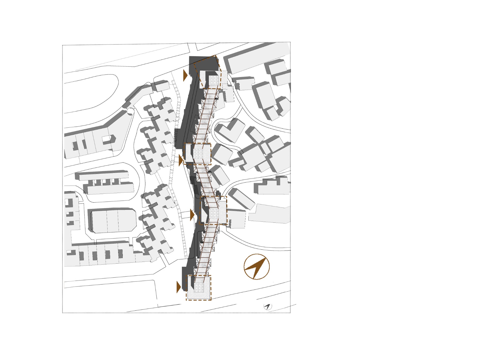 合肥工业大学建筑与艺术学院+朱玉蕊+环境空间类+重庆森林——未来高空居住的畅想（总平面图）3.jpg